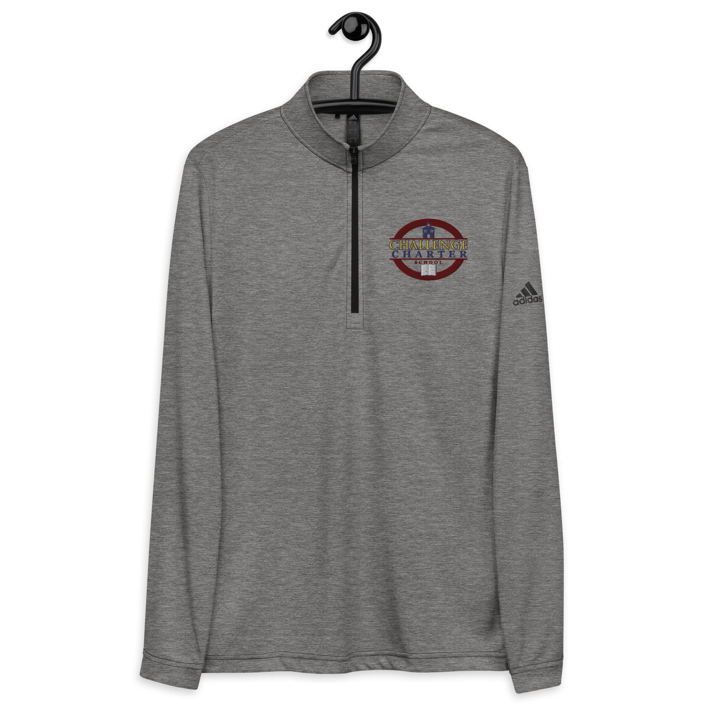 CCS Embroidered Unisex Brand Quarter Zip Pullover (High School)