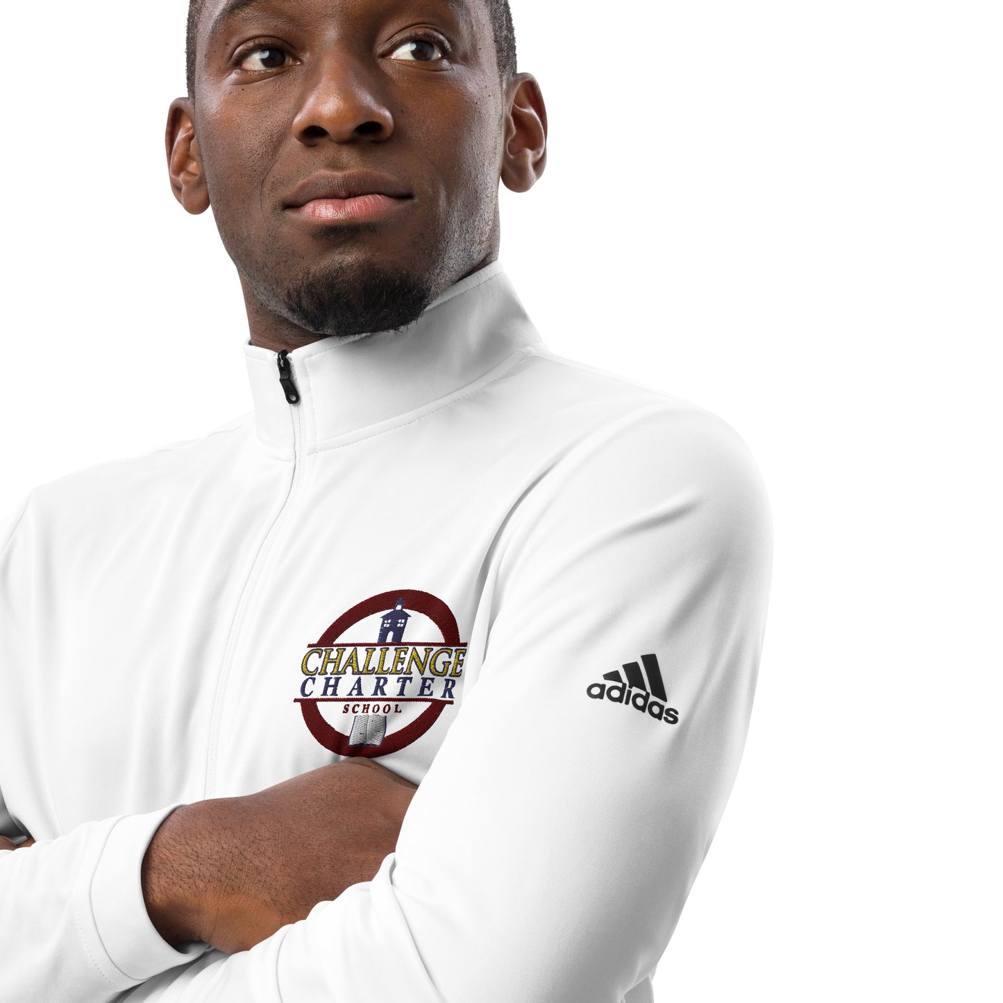 CCS Embroidered Unisex Brand Quarter Zip Pullover (High School)