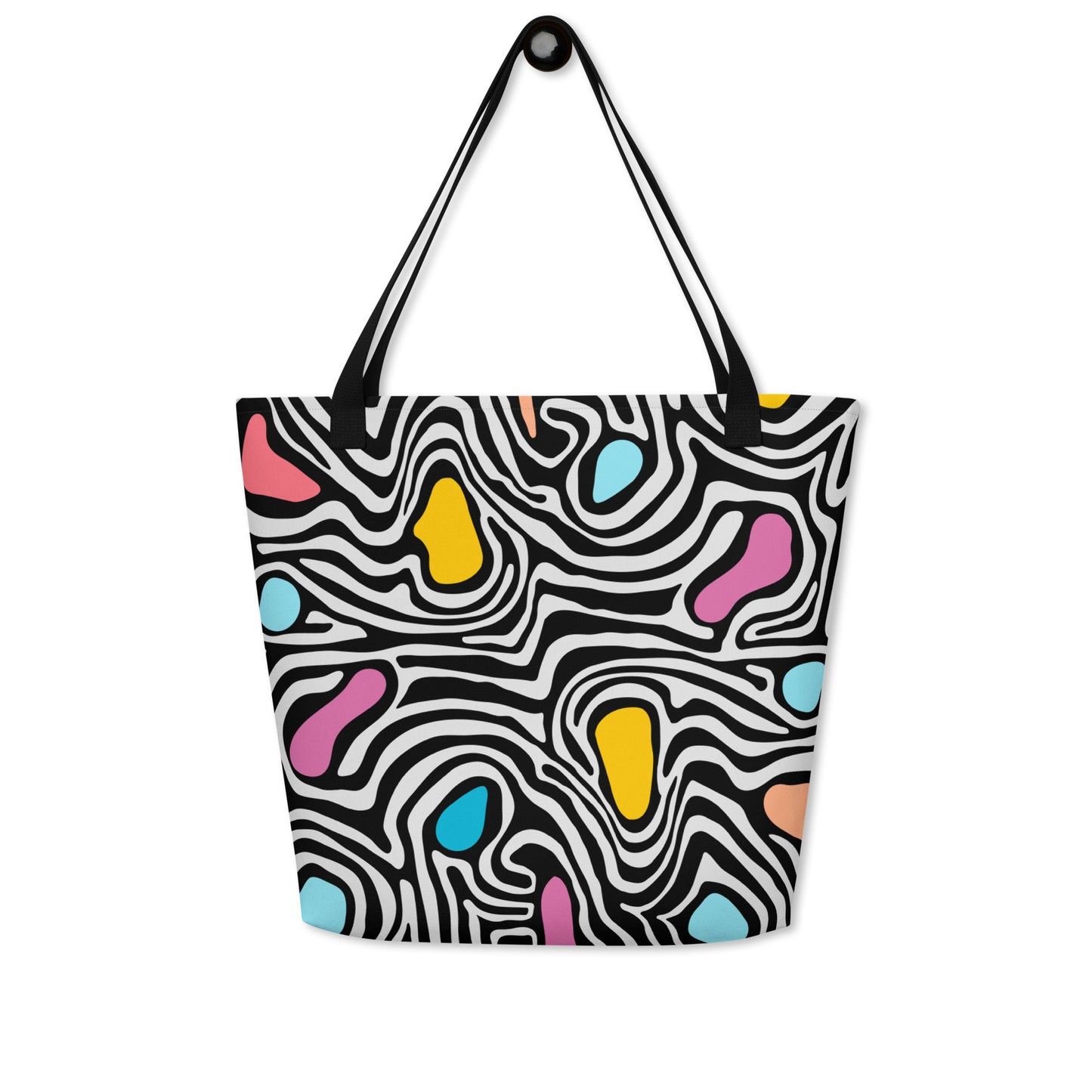 Swirly Road Tote