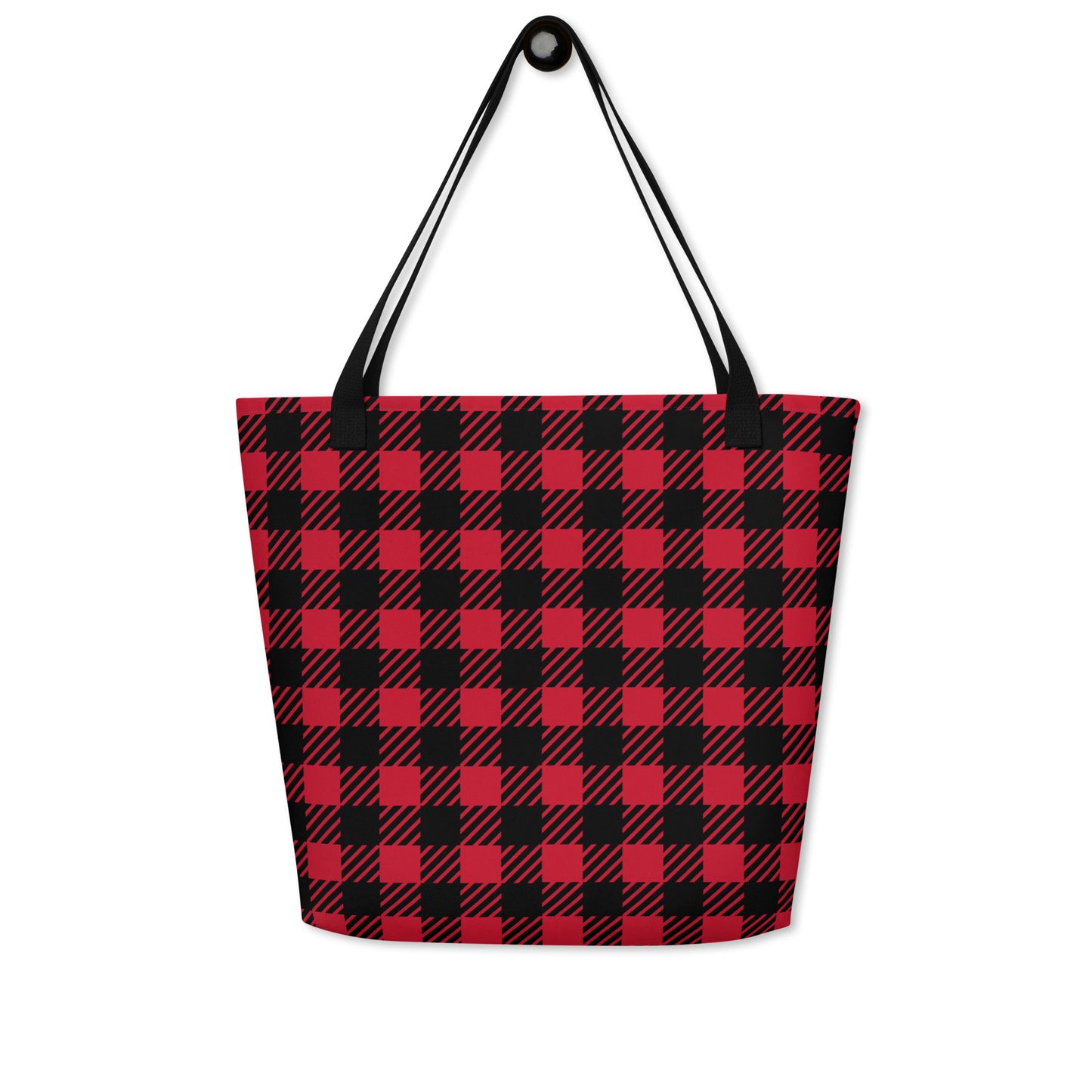 Plaid Tote