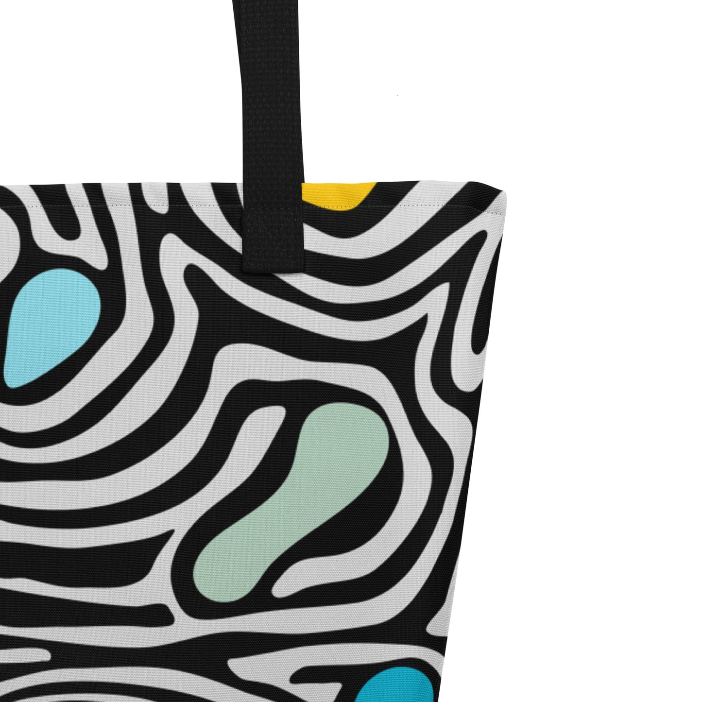 Swirly Road Tote