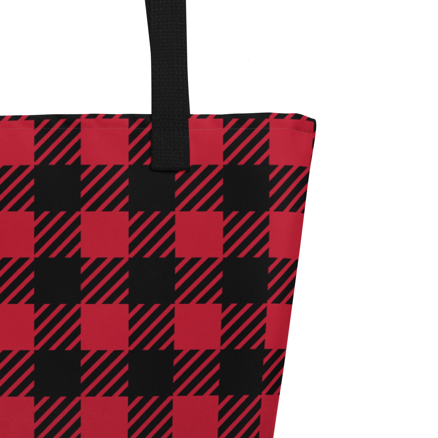 Plaid Tote