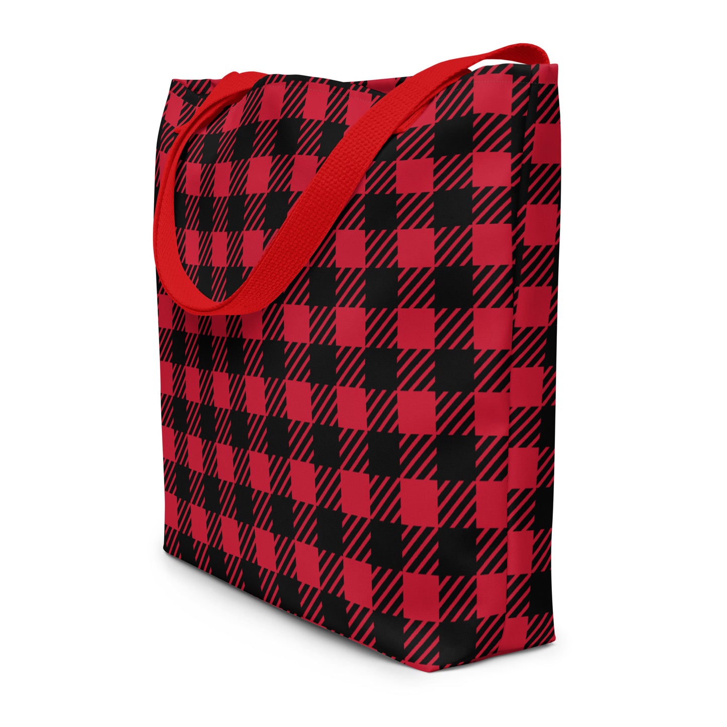 Plaid Tote