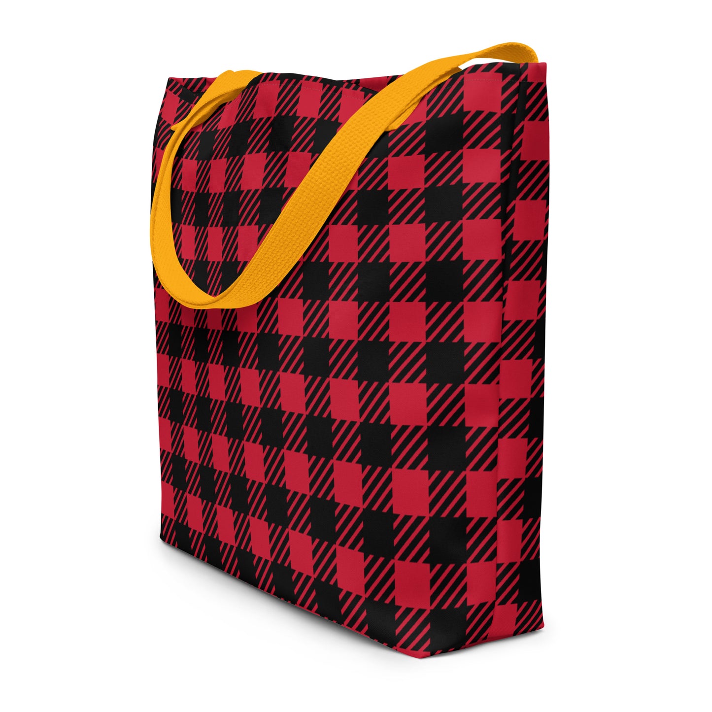 Plaid Tote
