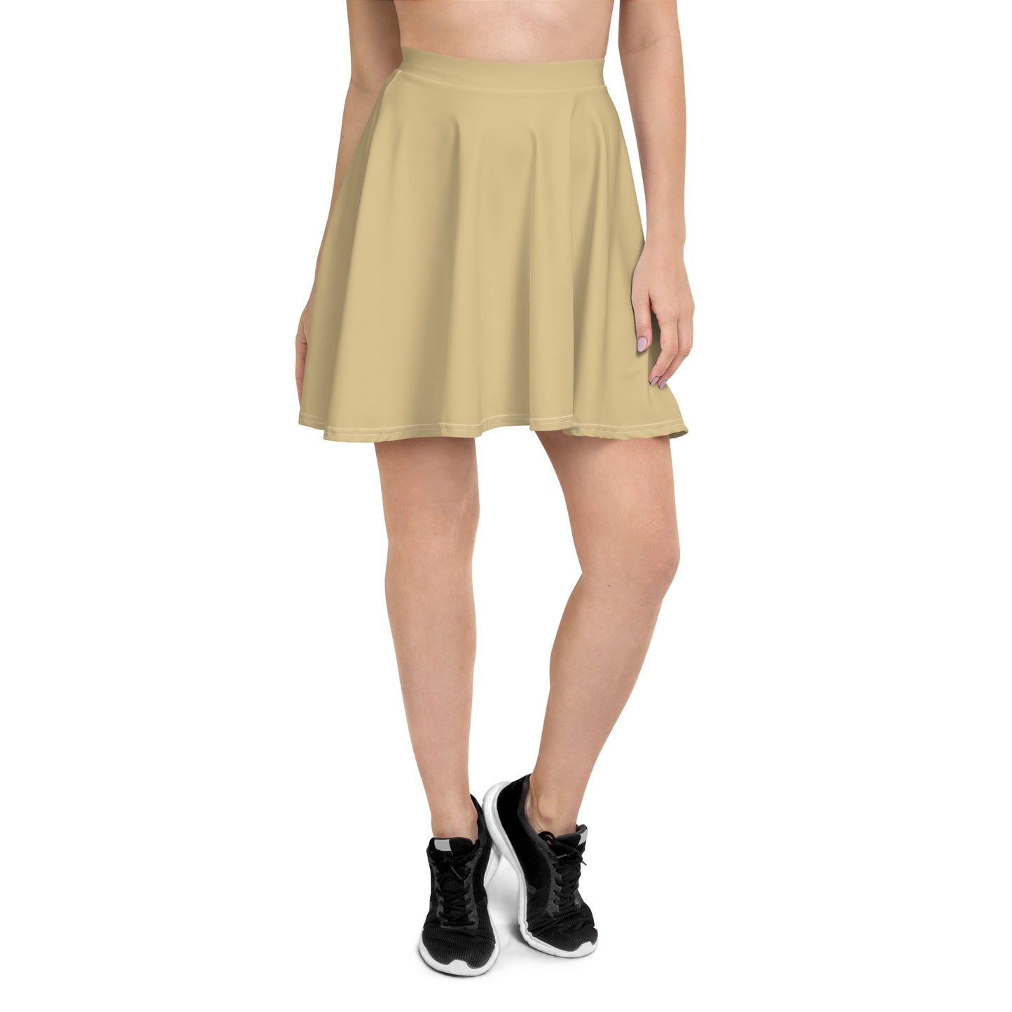Khaki Skater Skirt