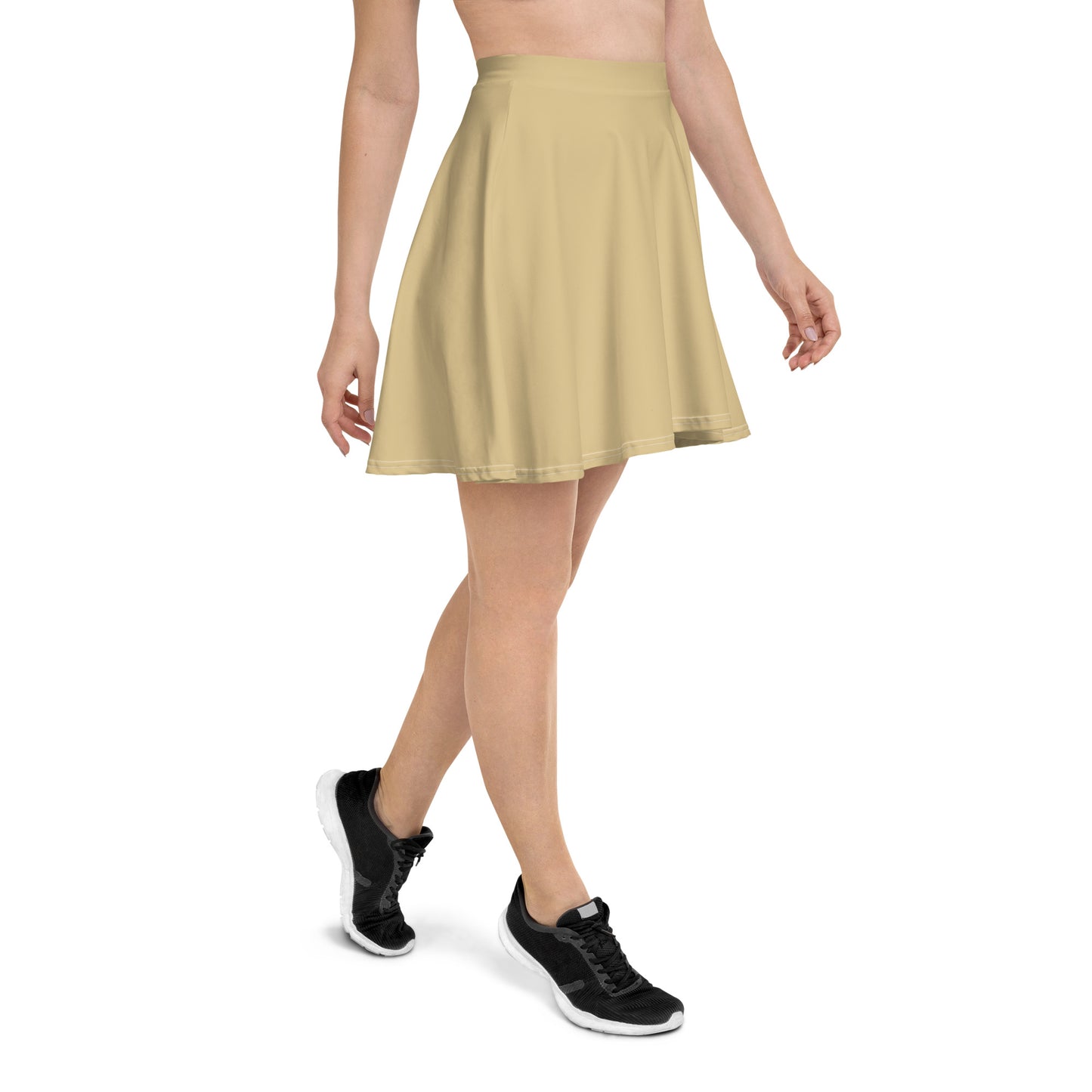 Khaki Skater Skirt