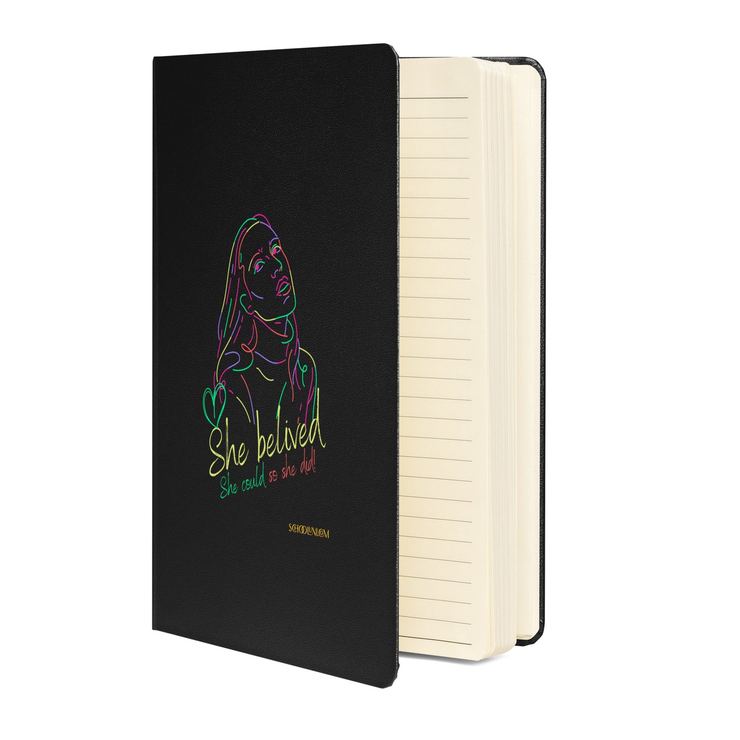 She Believed Hardcover Bound Notebook
