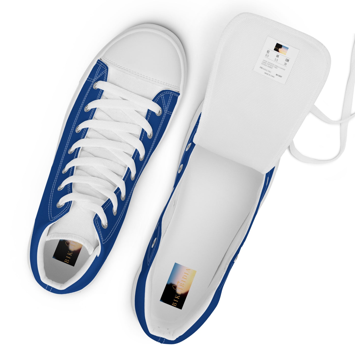 CVSR Men's Blue High Tops