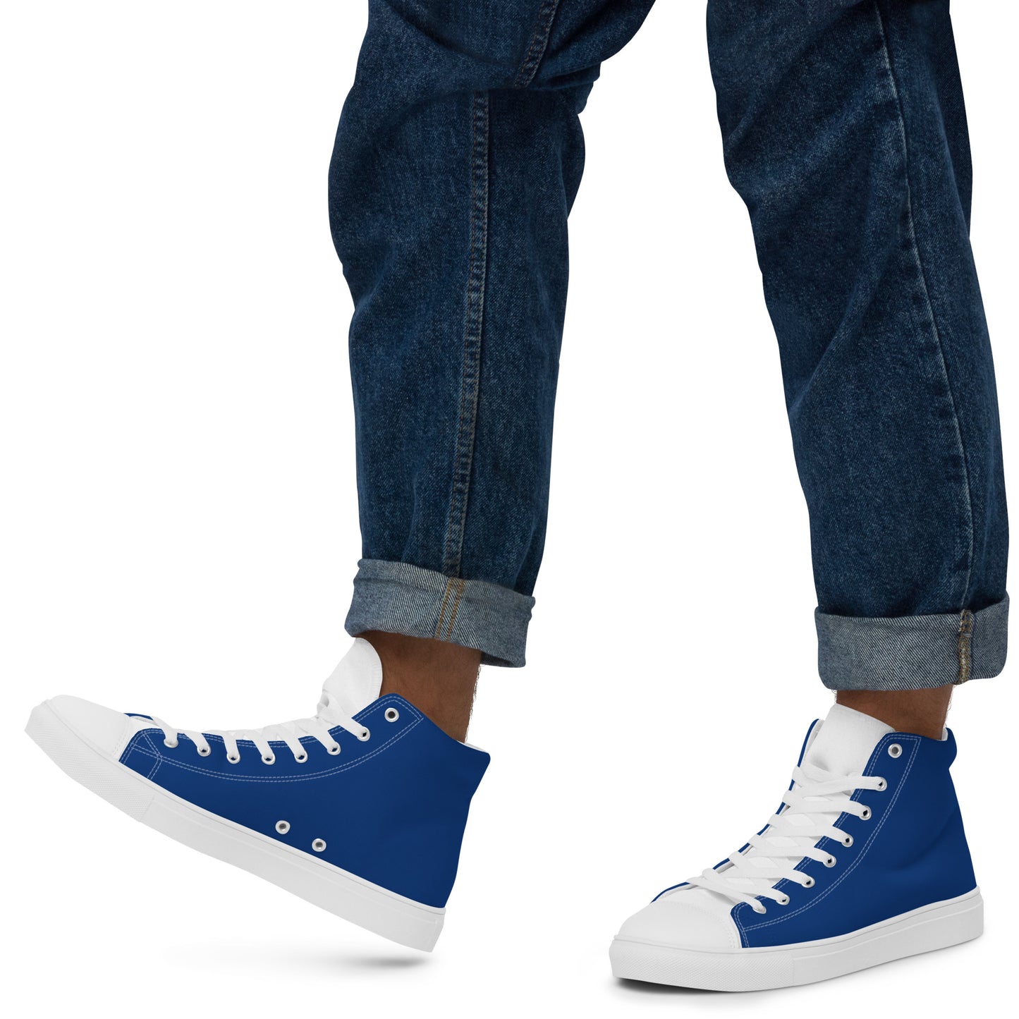 CVSR Men's Blue High Tops