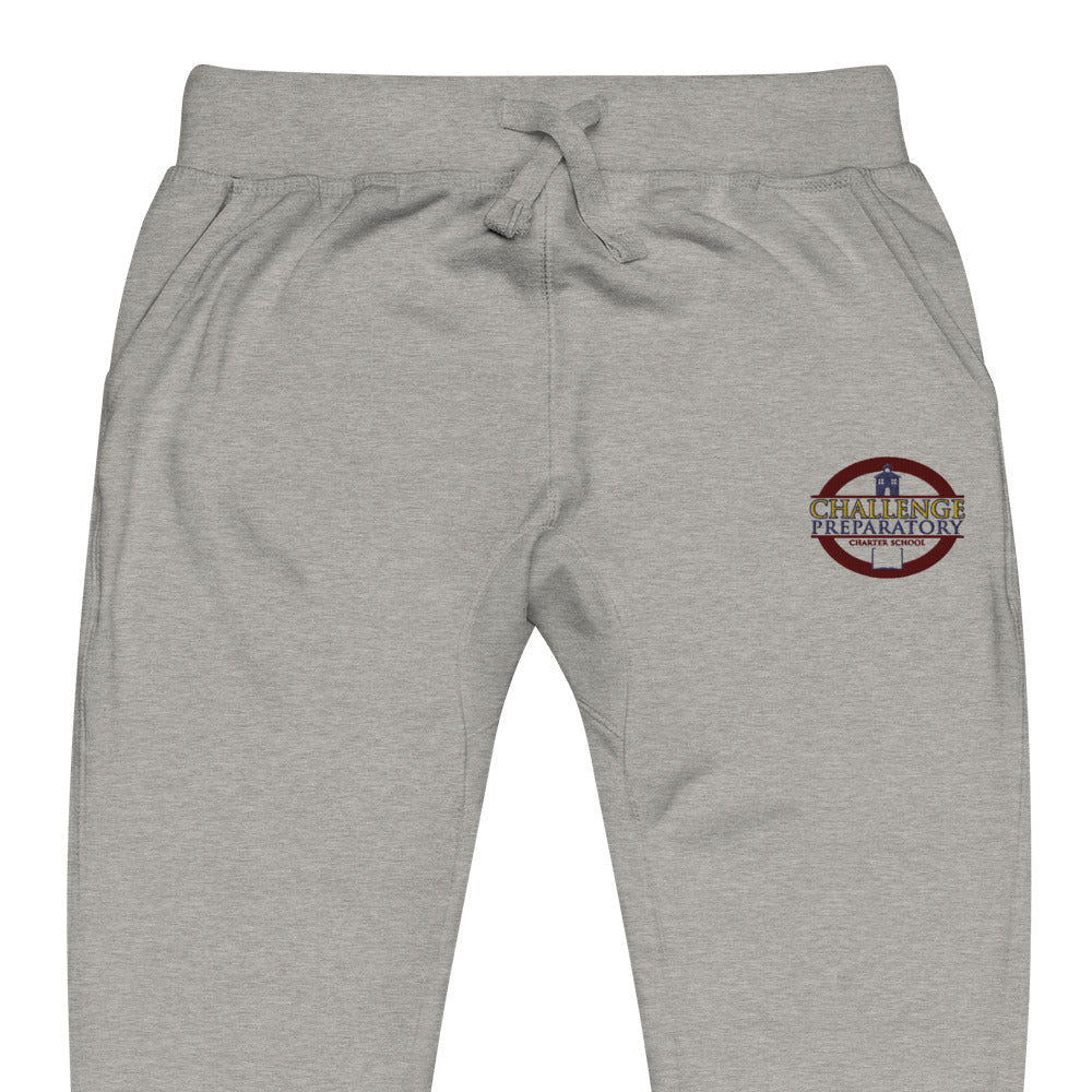 CCS Teens Embroidered Unisex School Logo Joggers - Grey