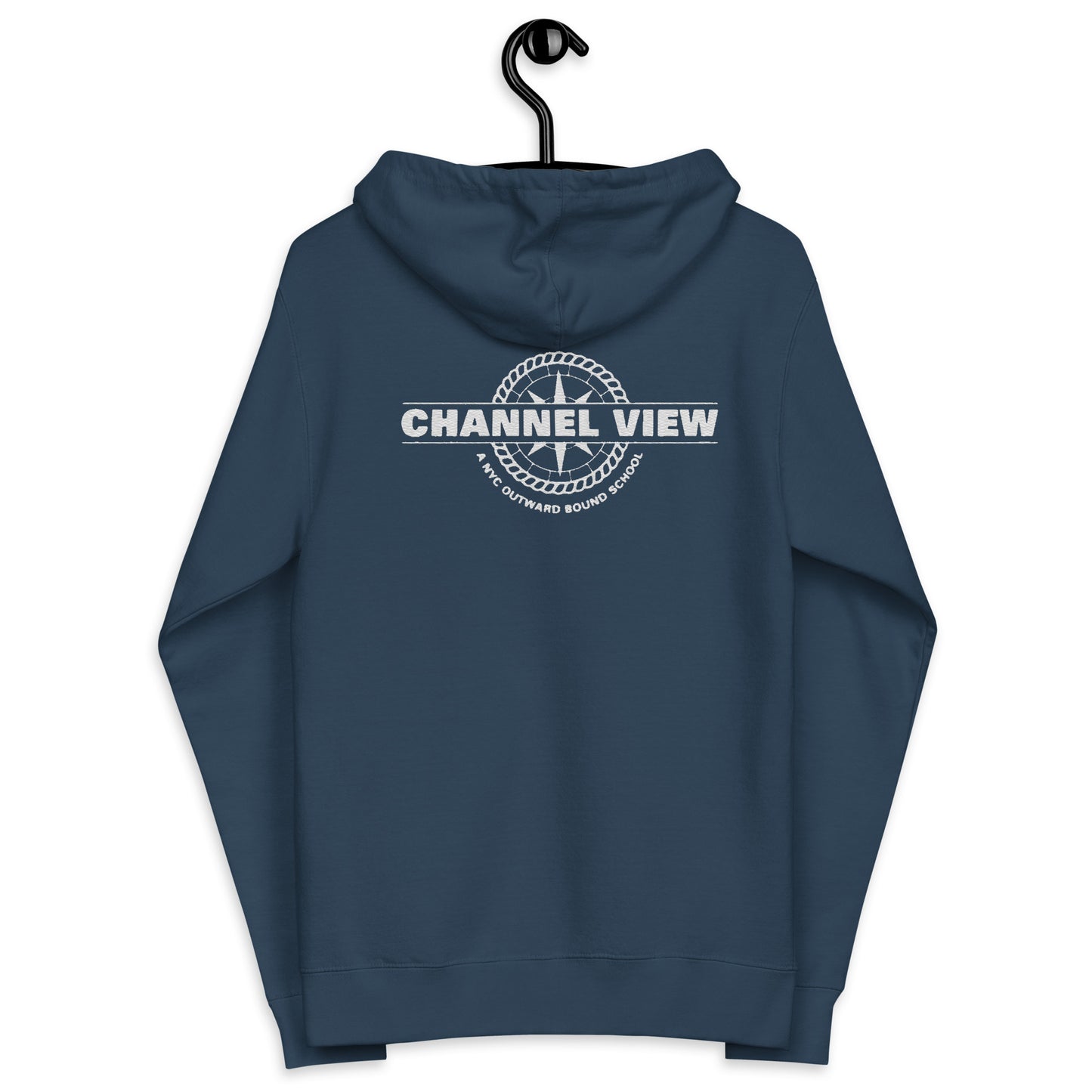 CVSR Embroidered Fleece Zip Up Hoodie