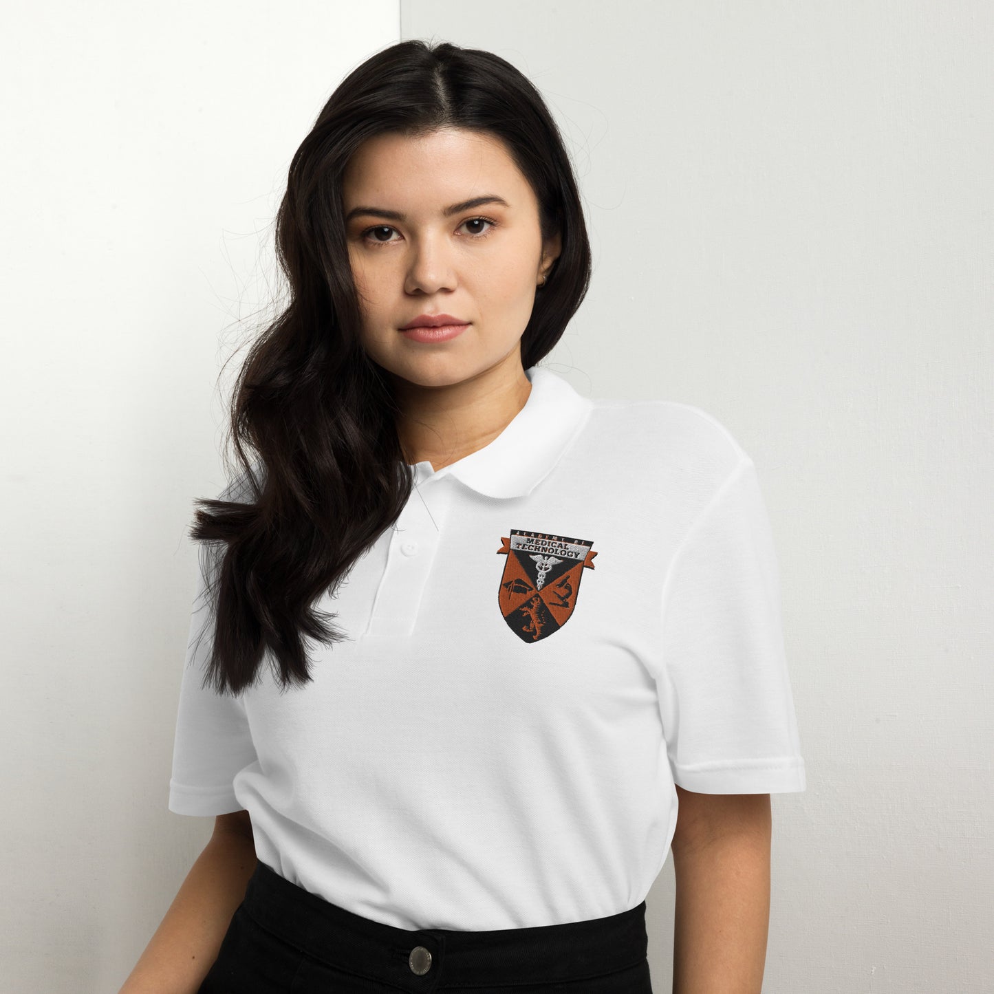 Academy Of Medical Technology Embroidered Polo Shirt