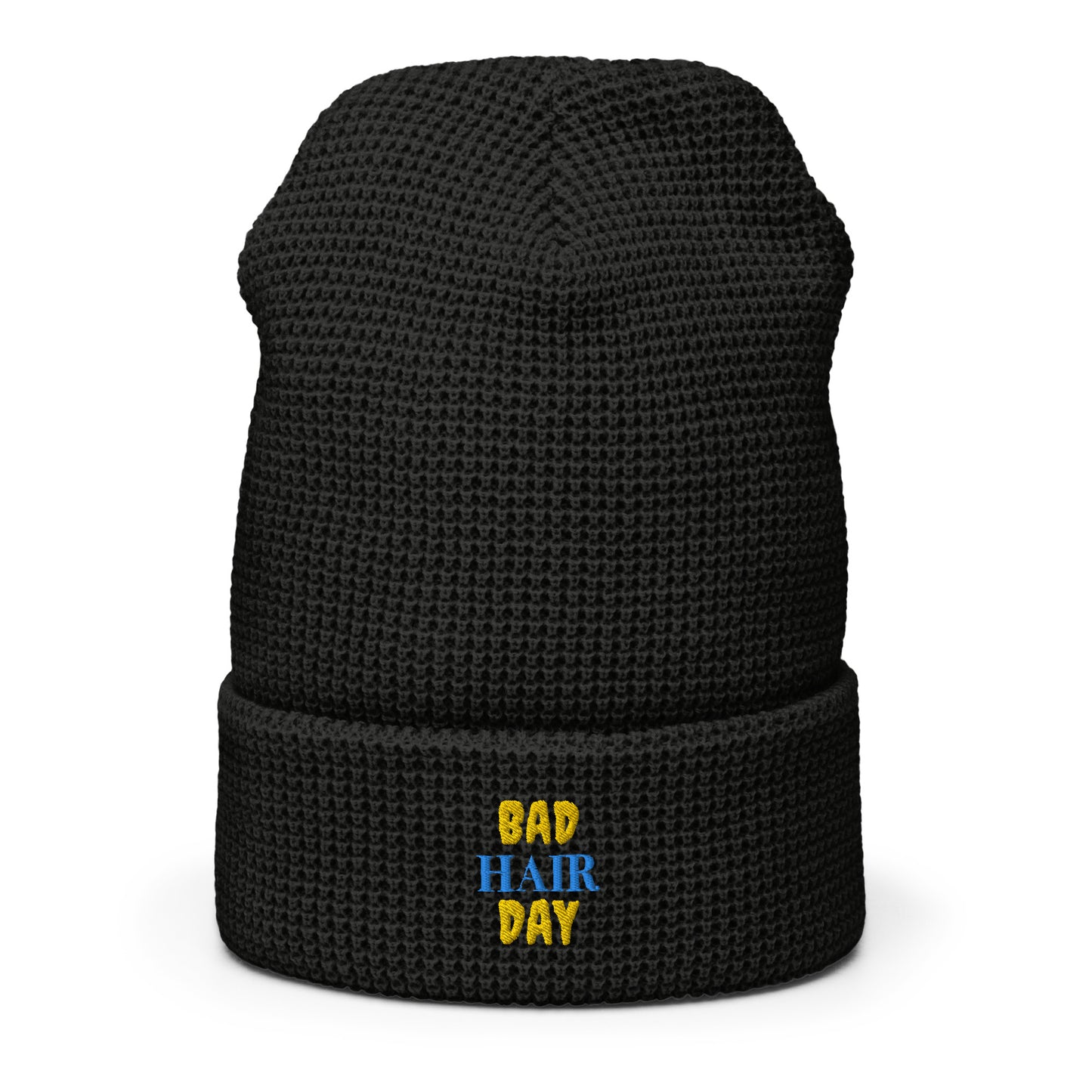 Bad Hair Day Waffle Beanie