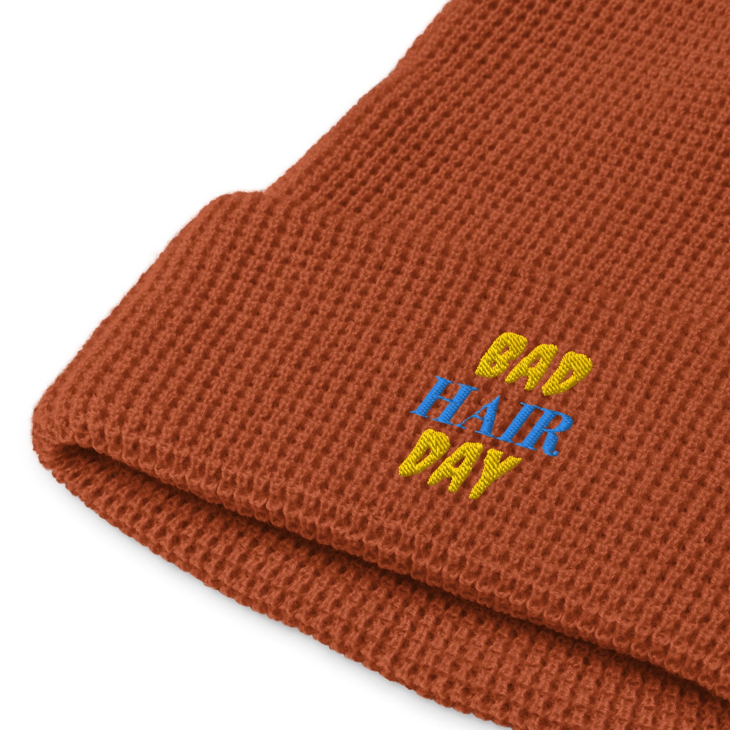 Bad Hair Day Waffle Beanie