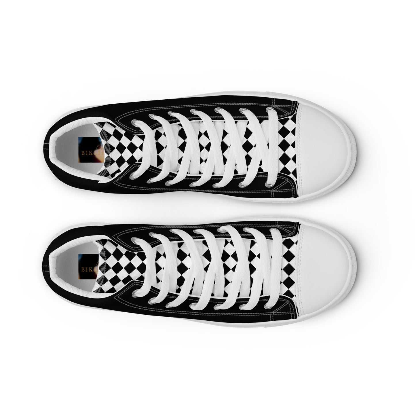 Women’s Checkered High Top