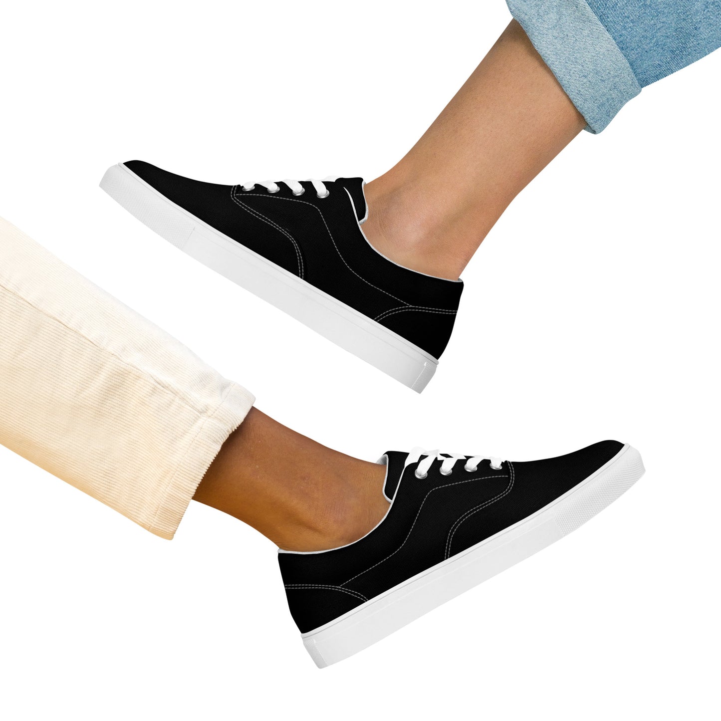 Women’s Black Lace-up