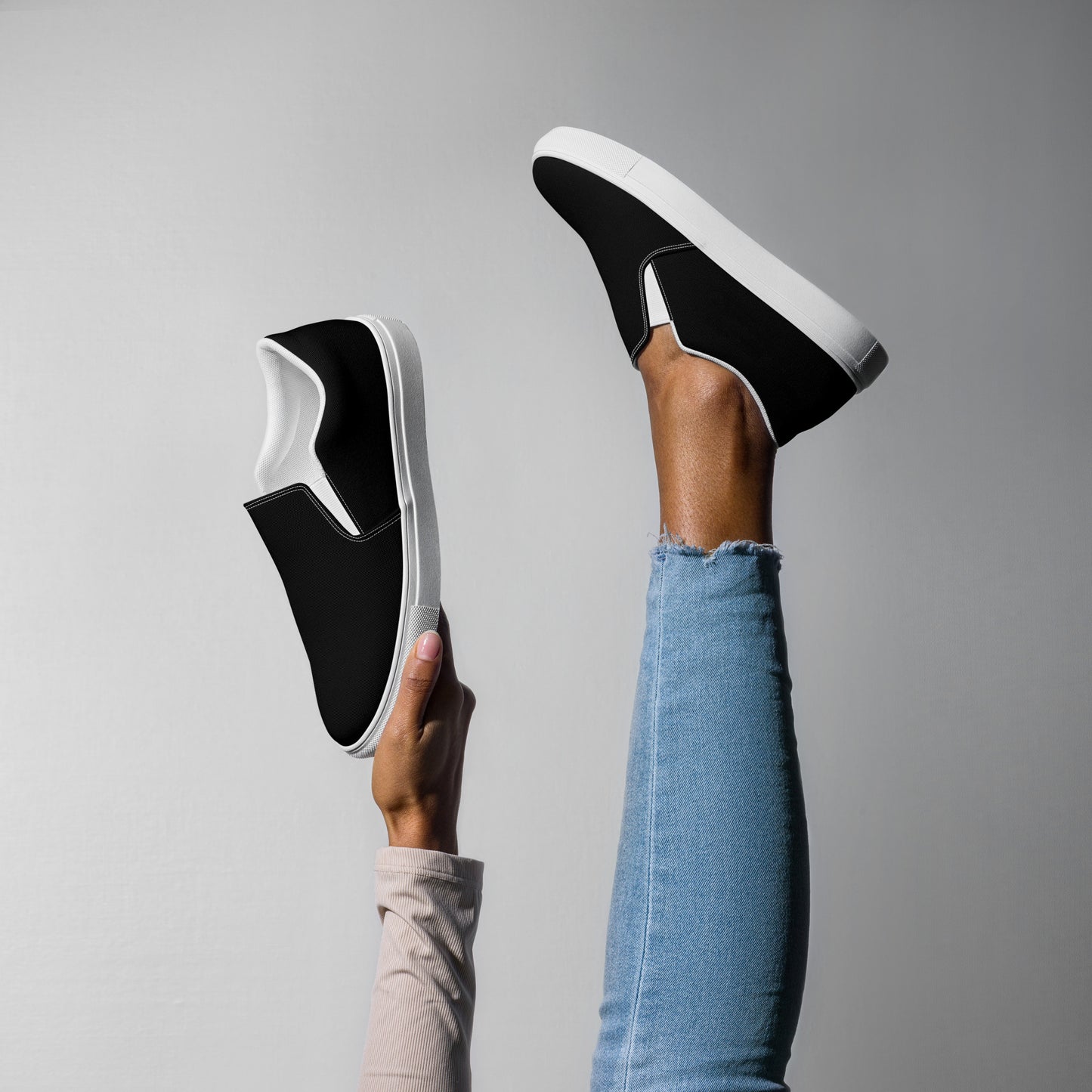 Women’s Black Slip-on