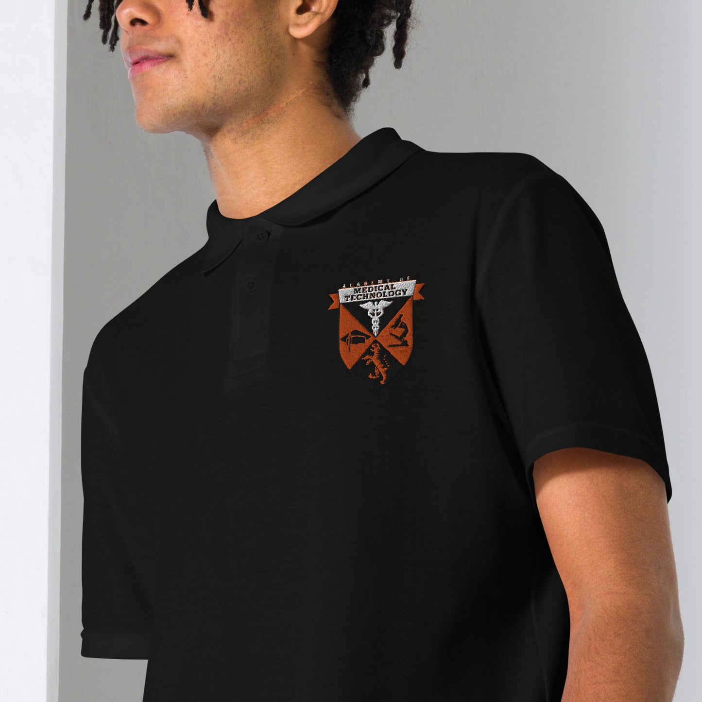 Academy Of Medical Technology Embroidered Polo Shirt